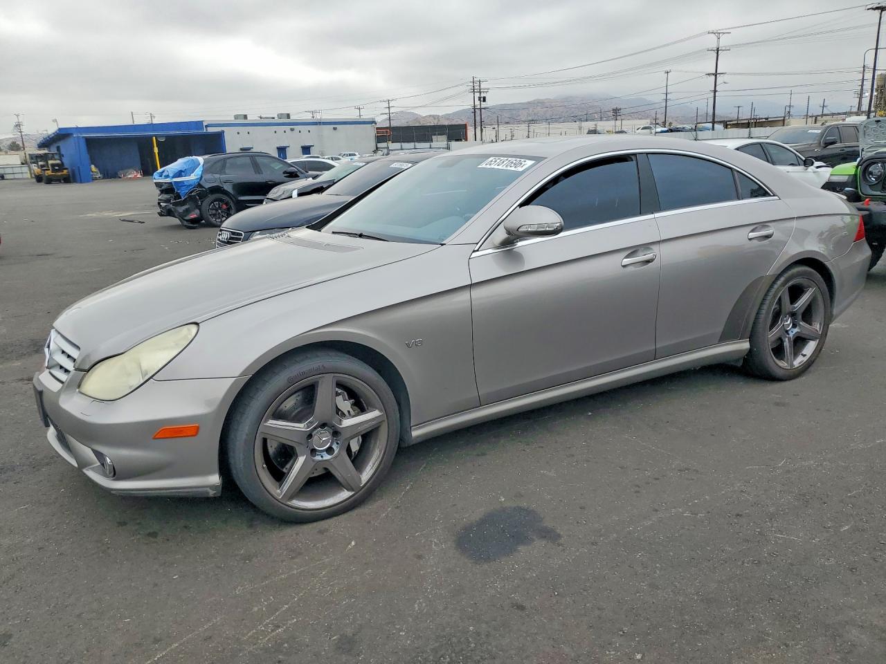 2006 Mercedes-Benz CLS 55 AMG, VIN WDDDJ76X16A014638 — Мелкие вмятины и царапины