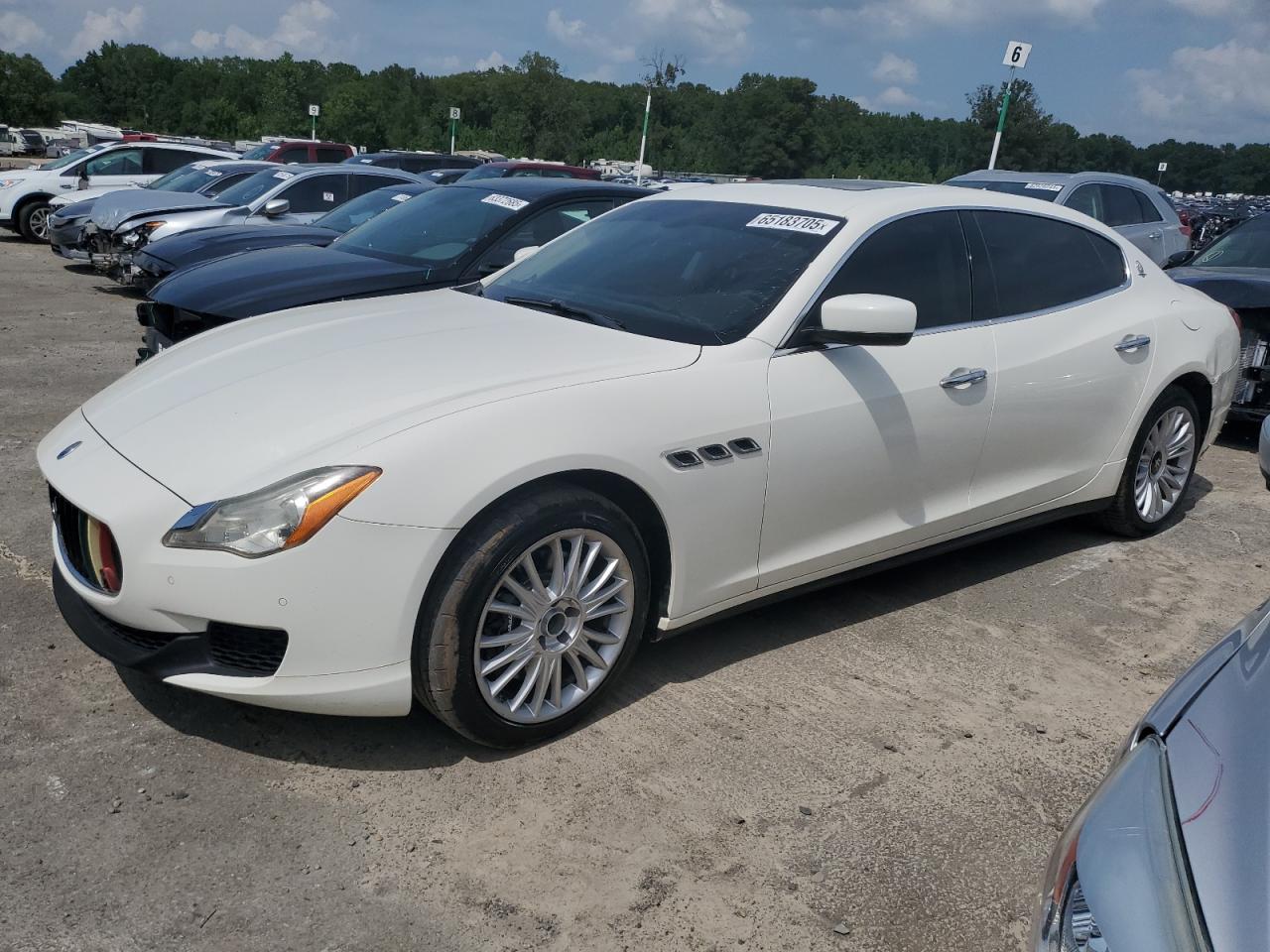 2014 Maserati Quattroporte S Q4, VIN ZAM56RRA0E1078148 — Normal wear