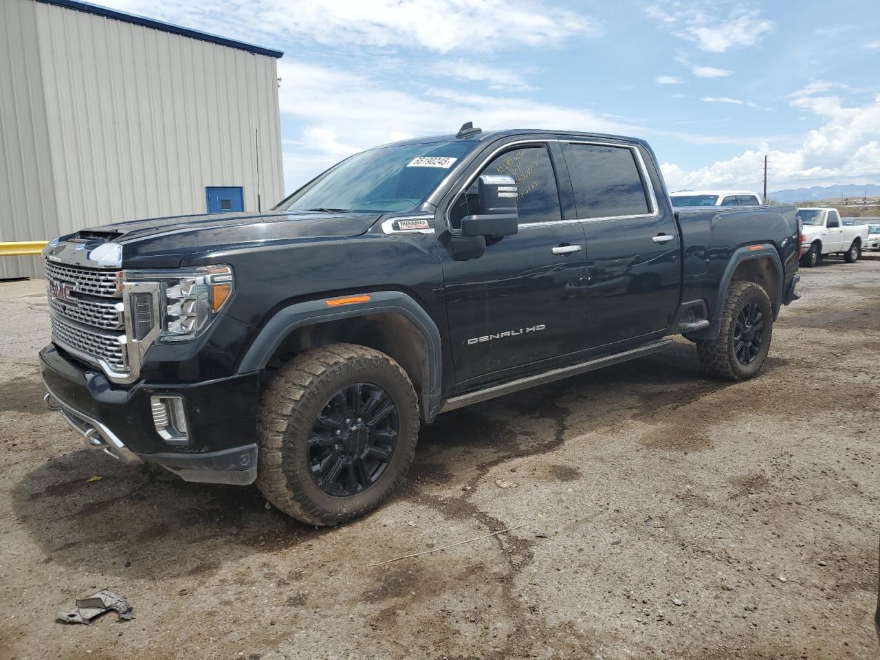 2023 GMC Sierra 2500HD Denali, VIN 1GT49REY6PF243930 — Vandalism