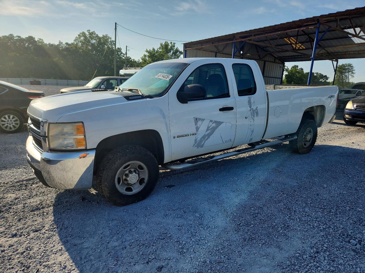 2008 Chevrolet Silverado 2500HD 1LT, VIN 1GCHK29648E118762 — Мелкие вмятины и царапины