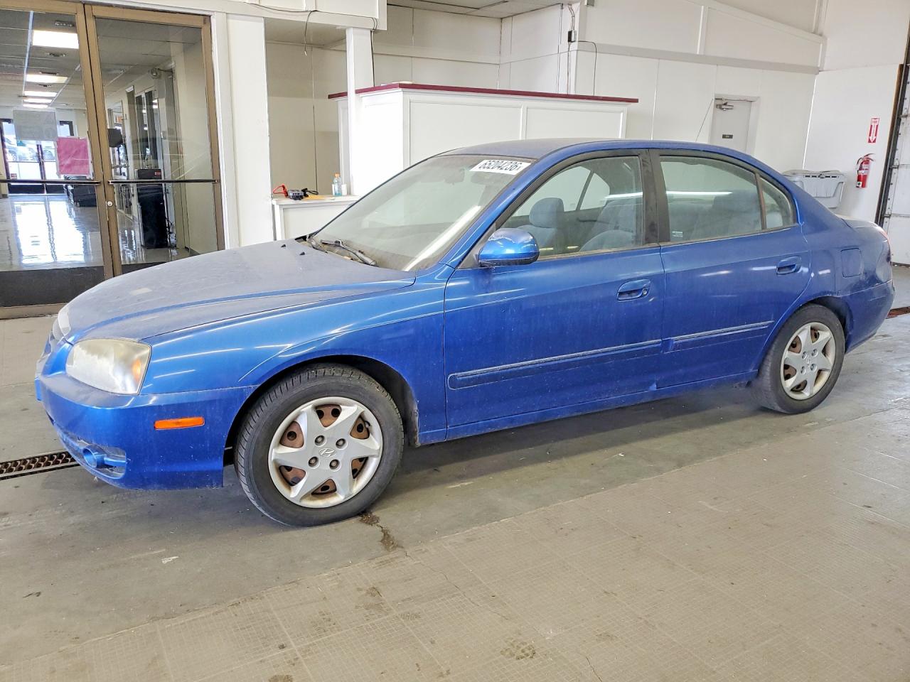 2006 Hyundai Elantra GLS, VIN KMHDN46D06U200801 — Крыша