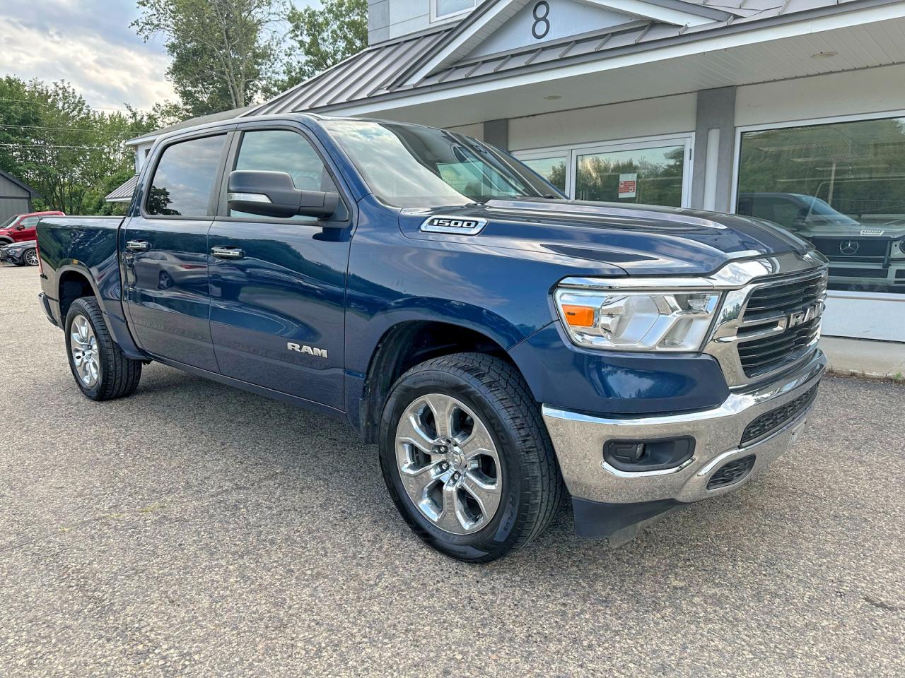 2019 Ram 1500 Big Horn, VIN 1C6RRFFG7KN917454 — Minor dents and scratches