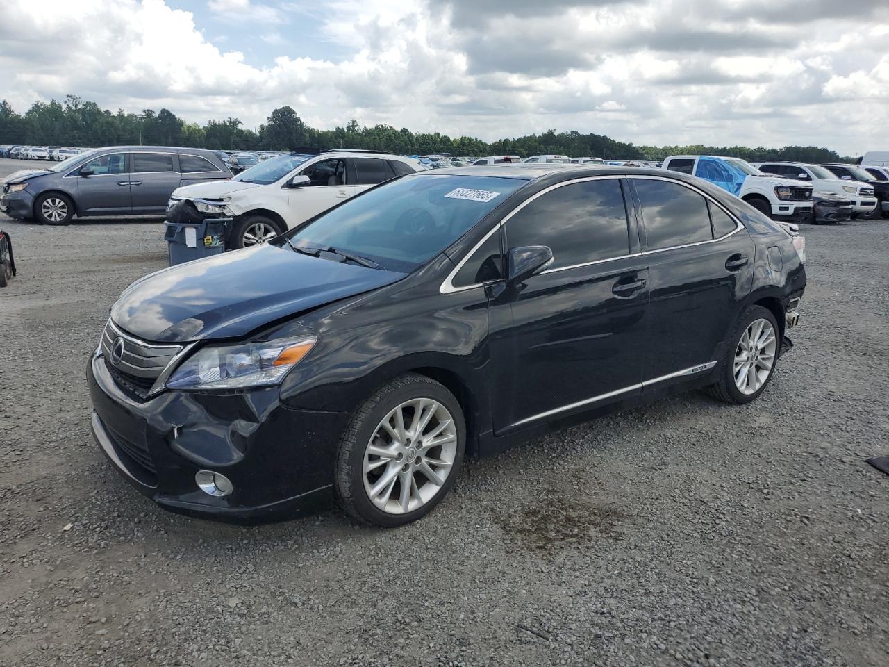 2011 Lexus HS 250h, VIN JTHBB1BA0B2046383 — Rear end