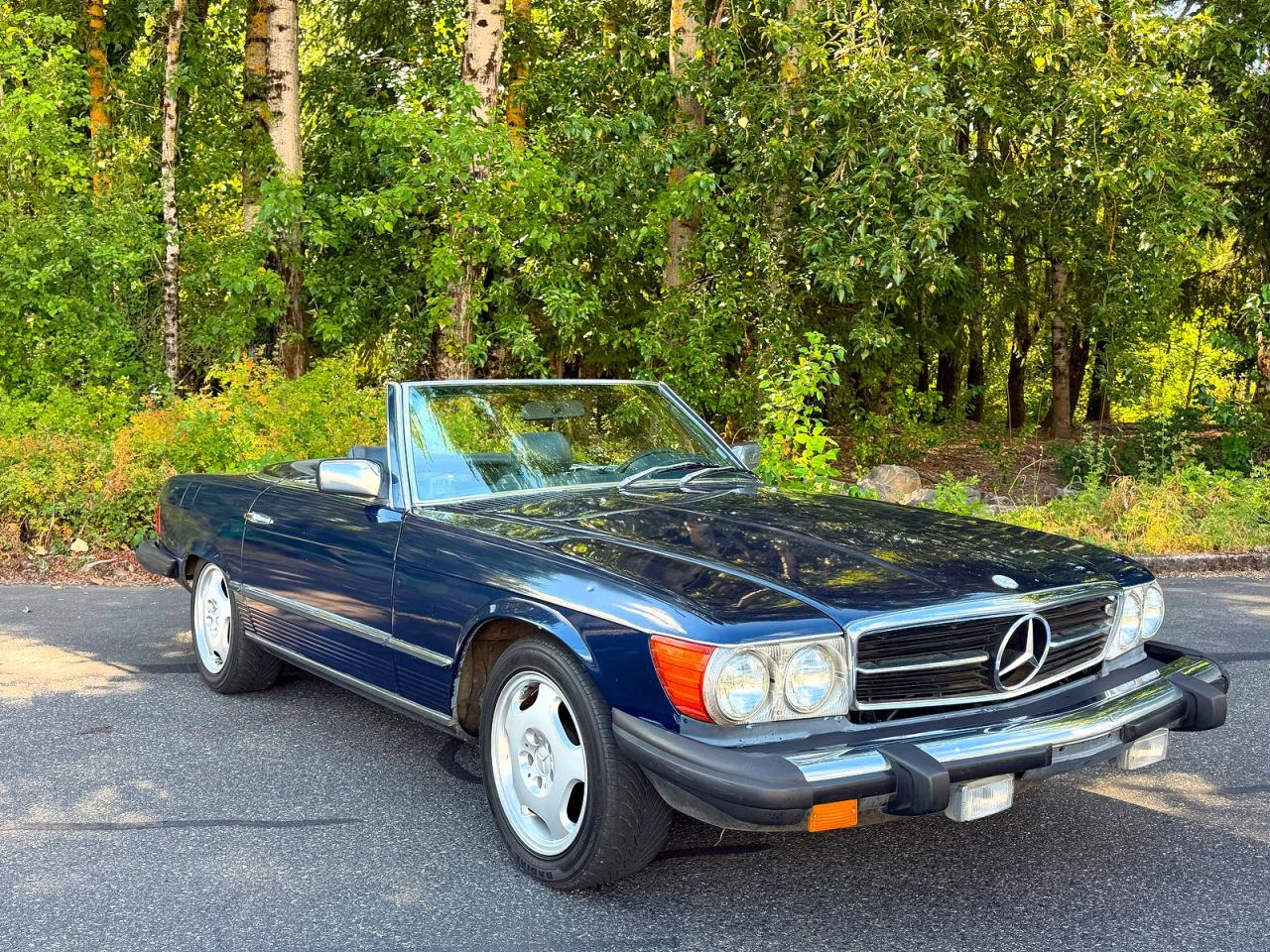 1981 Mercedes-Benz 380 SL, VIN WDBBA45A7BB007242 — Minor dents and scratches