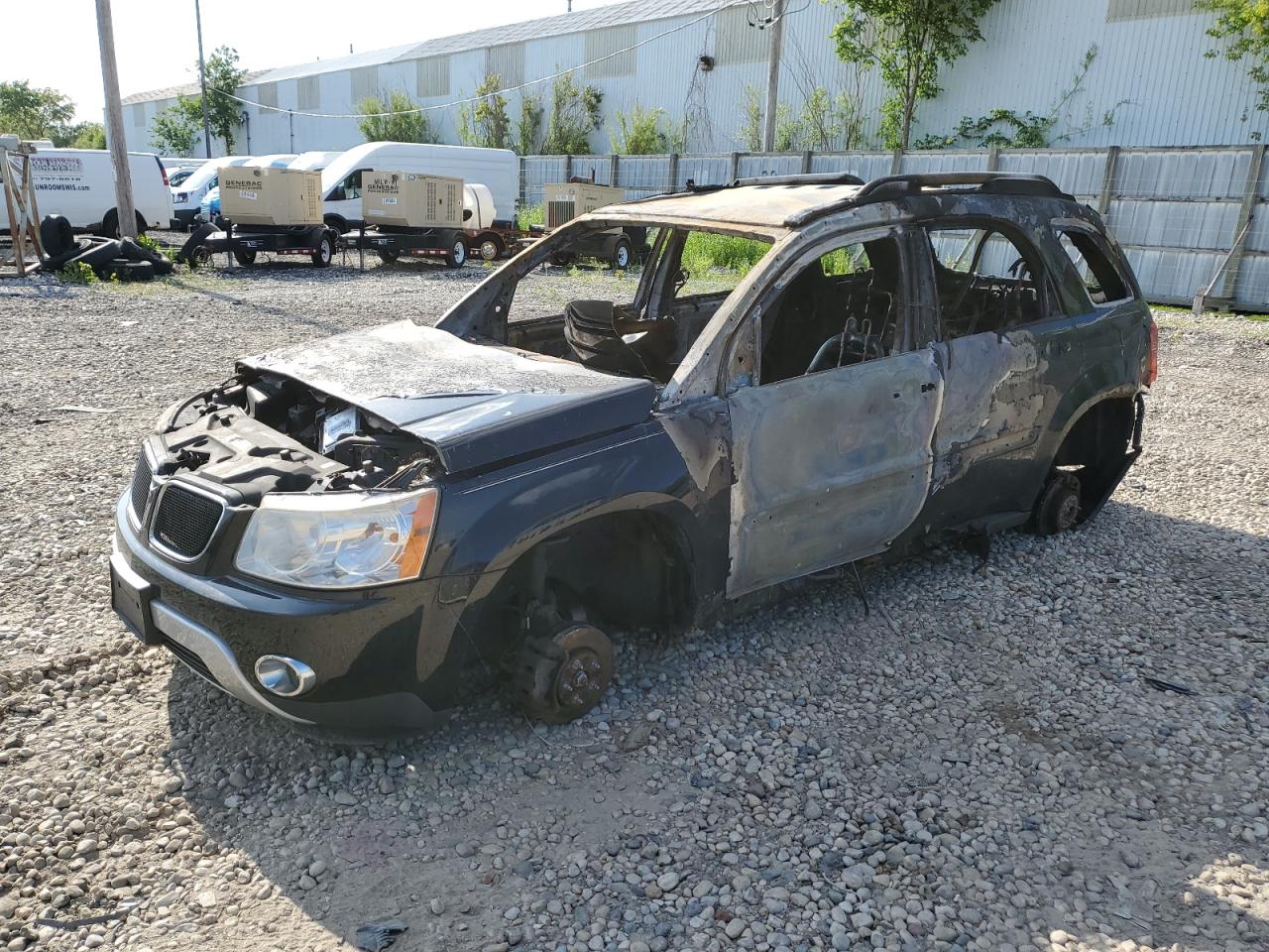 2007 Pontiac Torrent, VIN 2CKDL63F576104652 — Burn
