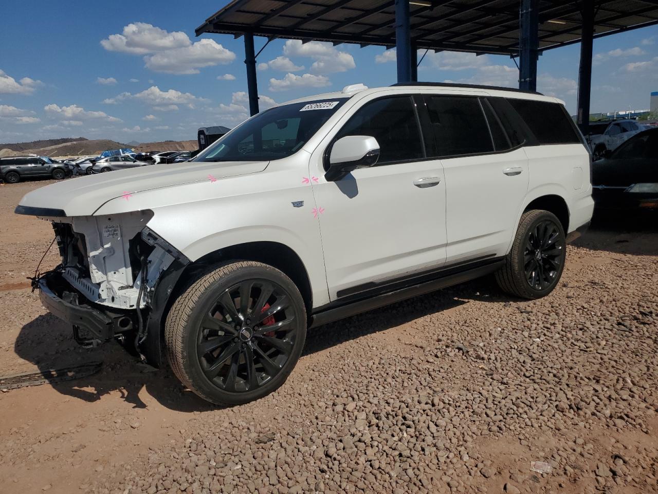2025 Cadillac Escalade 4WD Sport Platinum, VIN 1GYS9GRL3SR210461 — Front end