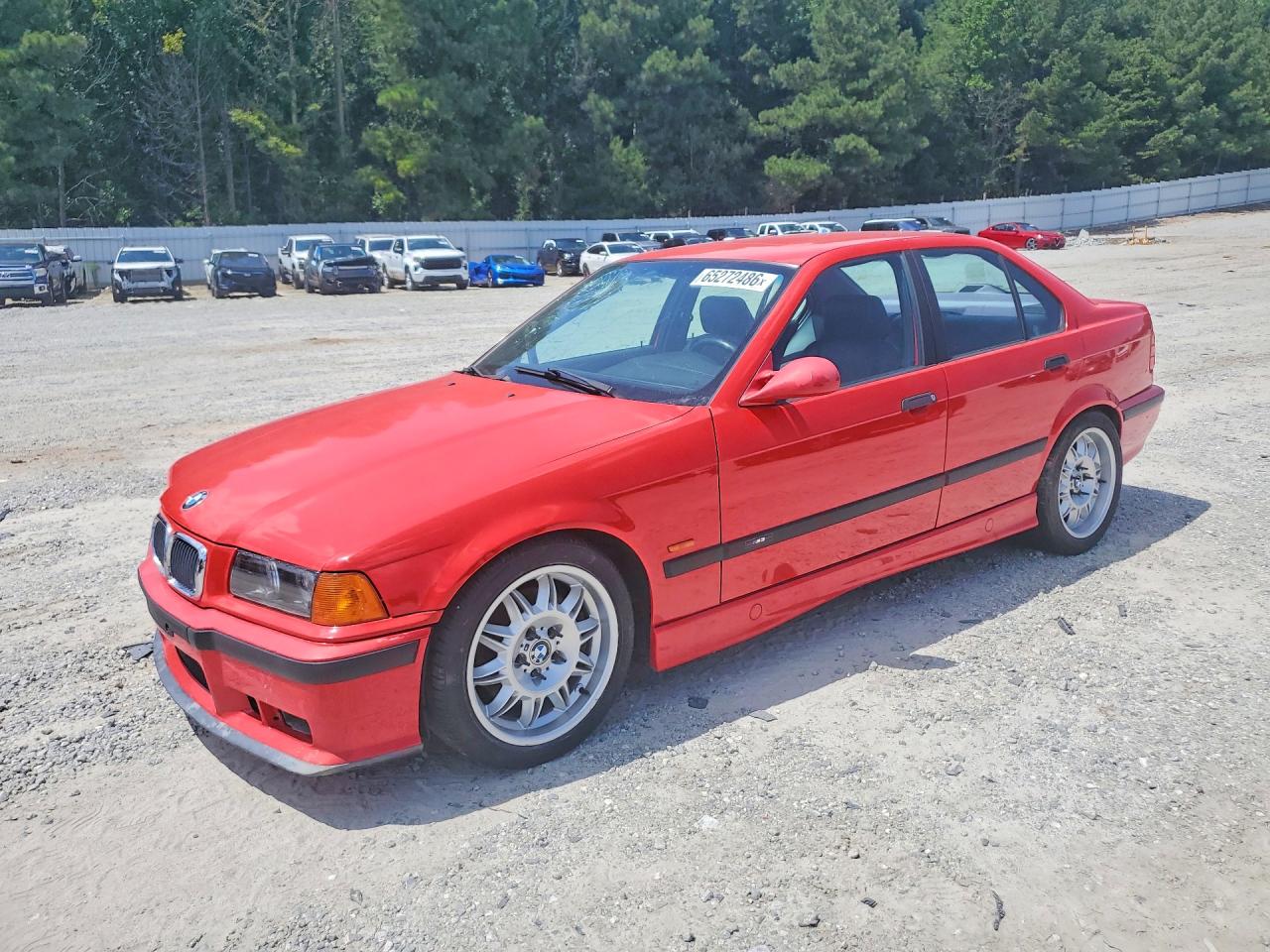 1997 BMW M3, VIN WBSCD0328VEE10310 — Front end