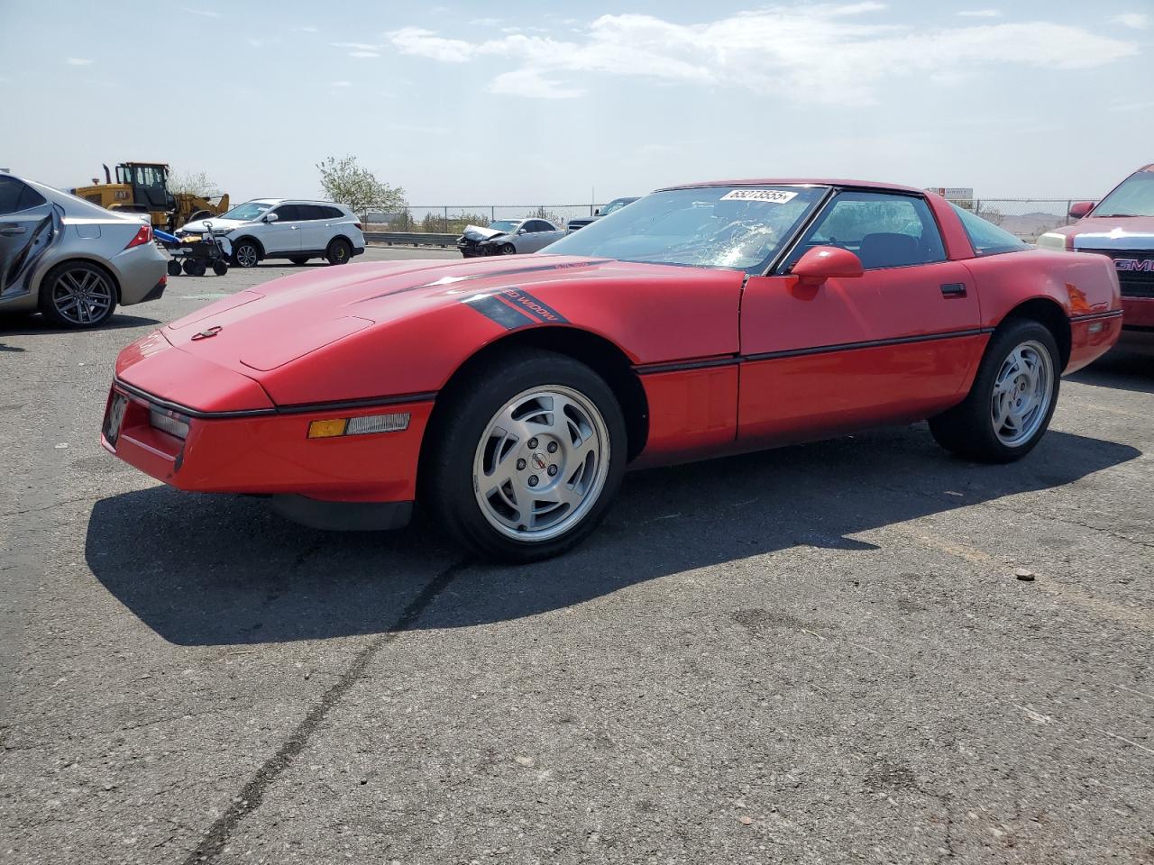 1990 Chevrolet Corvette, VIN 1G1YY2389L5105712 — Minor dents and scratches