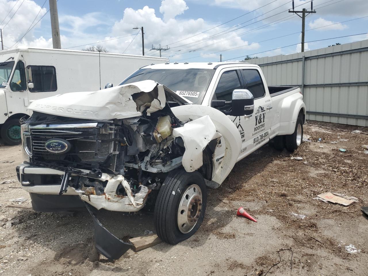 2022 Ford F-450 XL, VIN 1FT8W4DT7NEG09528 — Front end