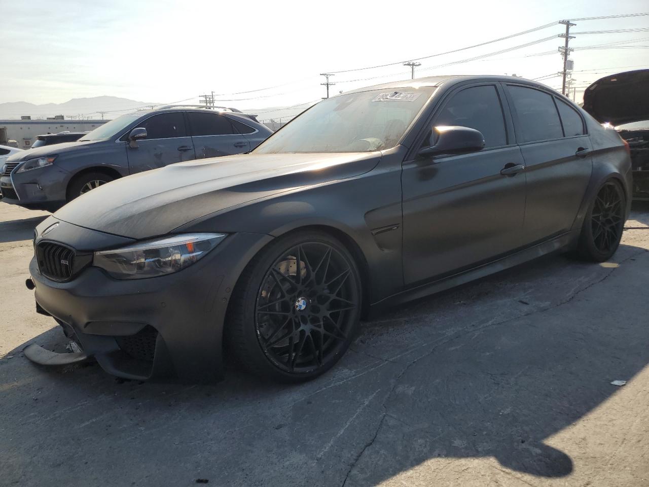 2018 BMW M3, VIN WBS8M9C51J5J78810 — Перед