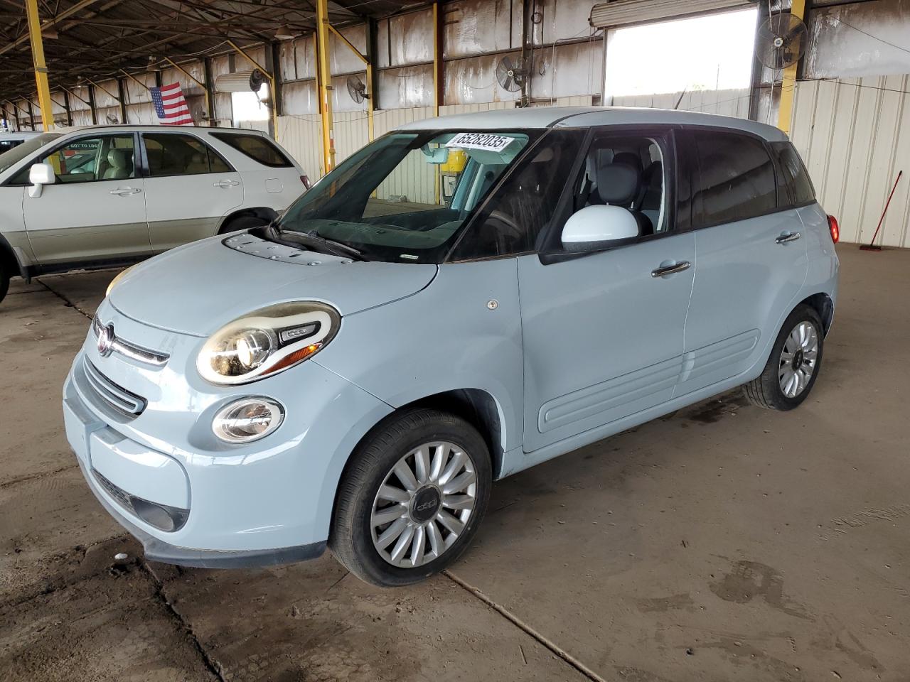 2014 FIAT 500L Easy, VIN ZFBCFABH6EZ024863 — Rear end