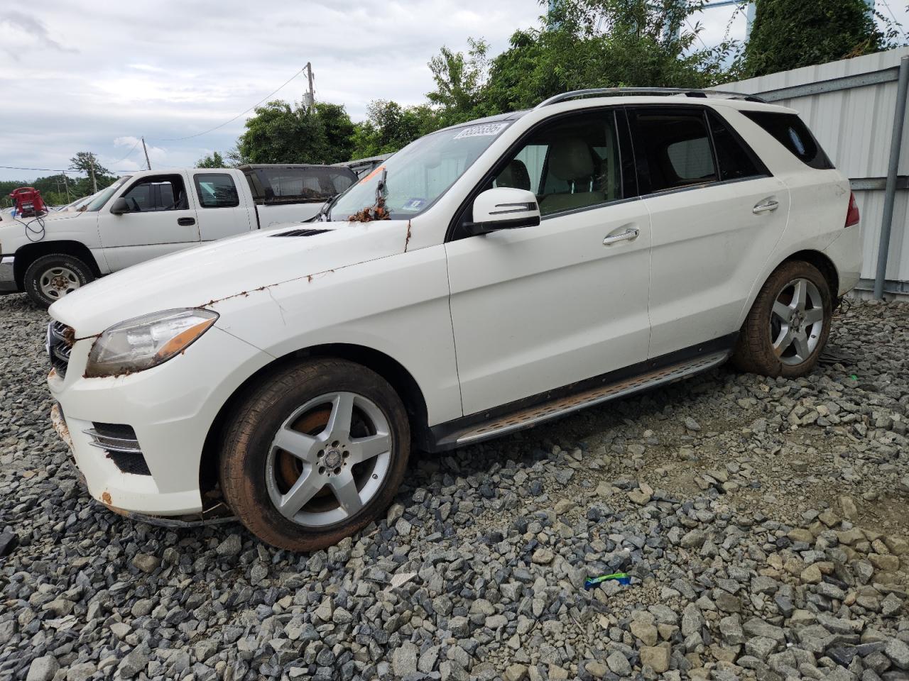 2015 Mercedes-Benz M 250, VIN 4JGDA0EB4FA495553 — Water / flood