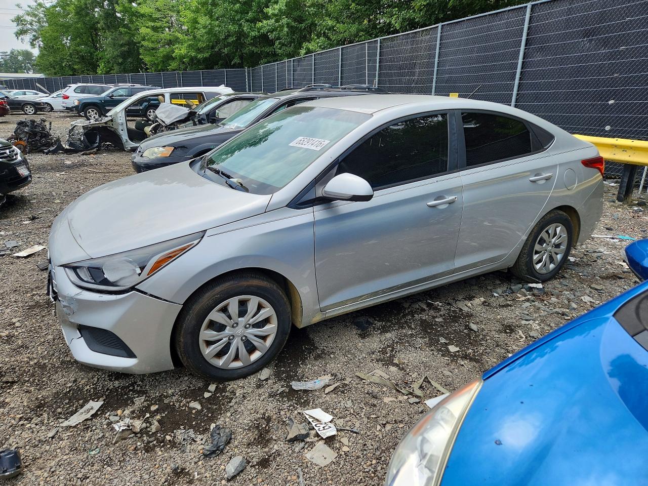 2019 Hyundai Accent SEL, VIN 3KPC24A39KE050770 — Перед