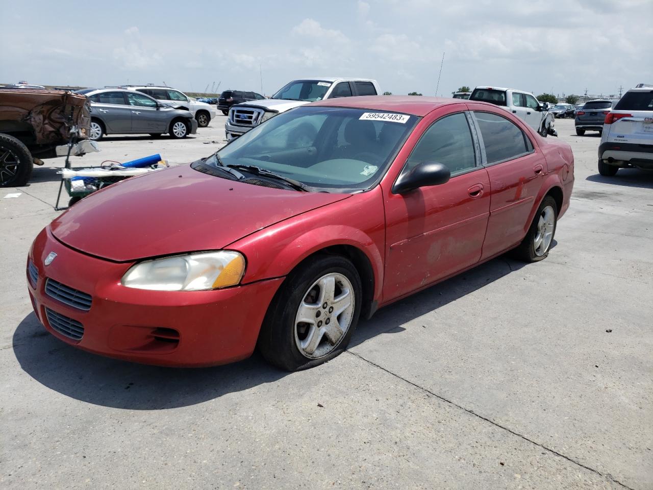 2002 Dodge Stratus SXT, VIN 1B3EL46X62N347963 — Механическое