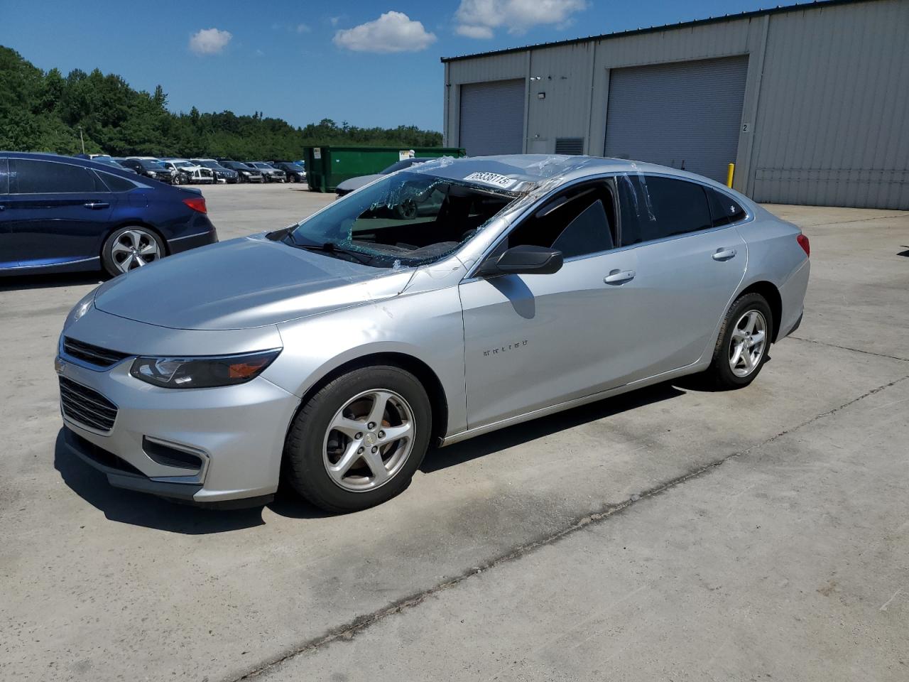 2018 Chevrolet Malibu LS, VIN 1G1ZB5ST1JF102372 — Rejected repair
