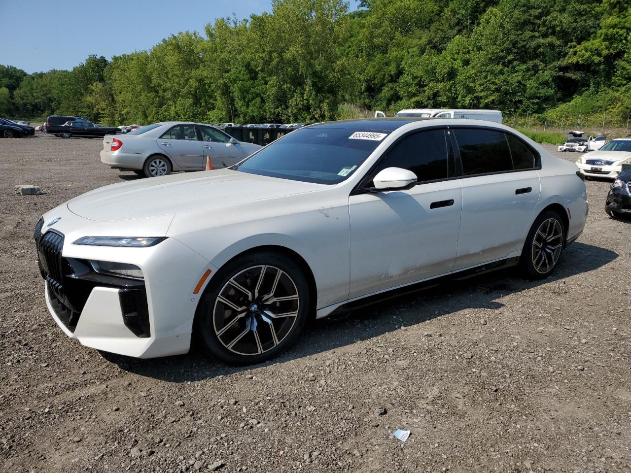 2025 BMW 7 Series 740i xDrive, VIN WBA33EH00SCU64488 — Вода / потоп