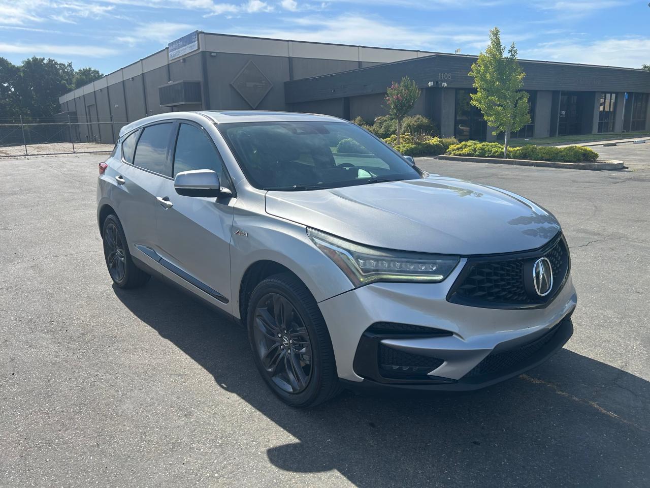 2021 Acura RDX w/A-Spec Package, VIN 5J8TC1H67ML012235 — Prior damage history