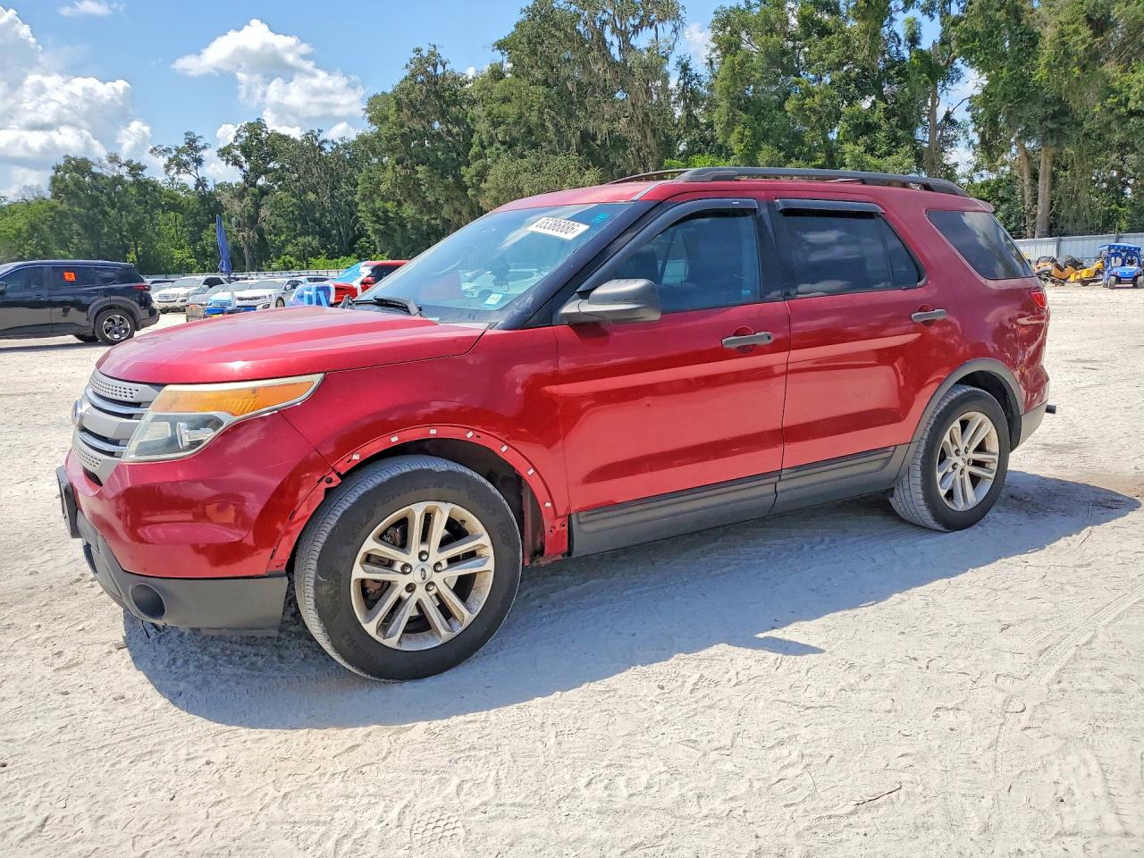 2015 Ford Explorer, VIN 1FM5K7B97FGB33015 — Бок