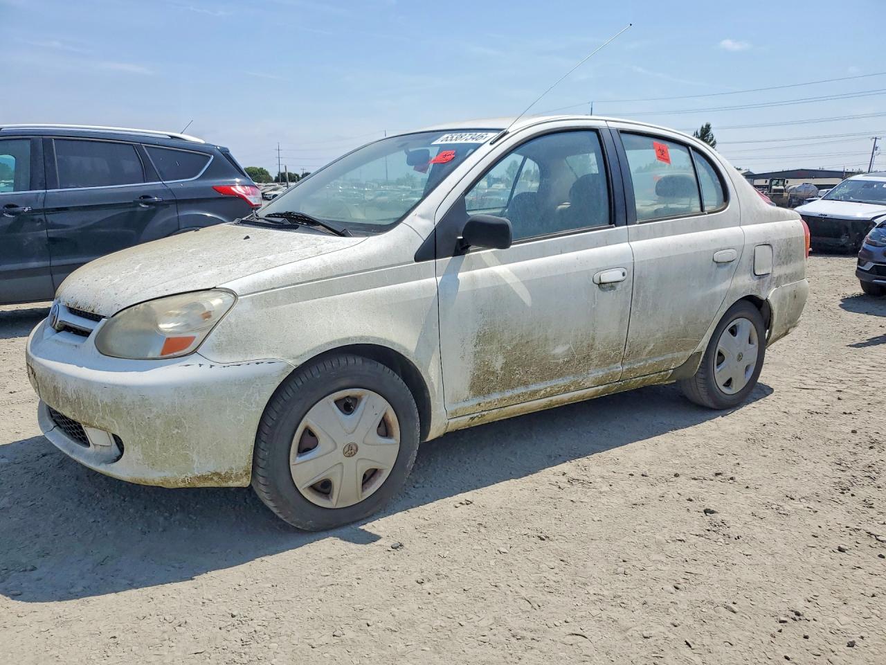 2003 Toyota ECHO, VIN JTDBT123030281329 — Rear end