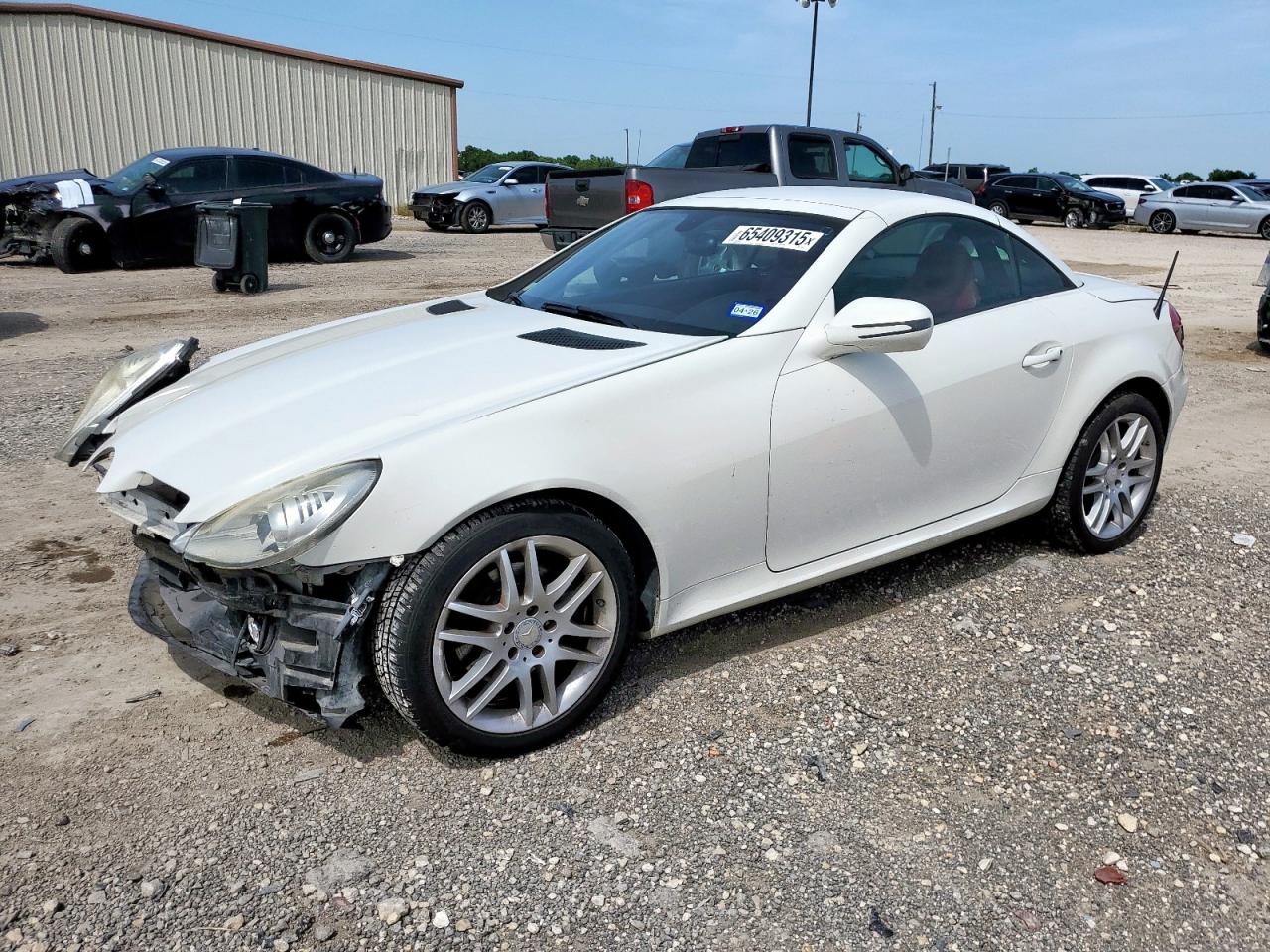 2009 Mercedes-Benz SLK 280, VIN WDBWK54FX9F208461 — Front end