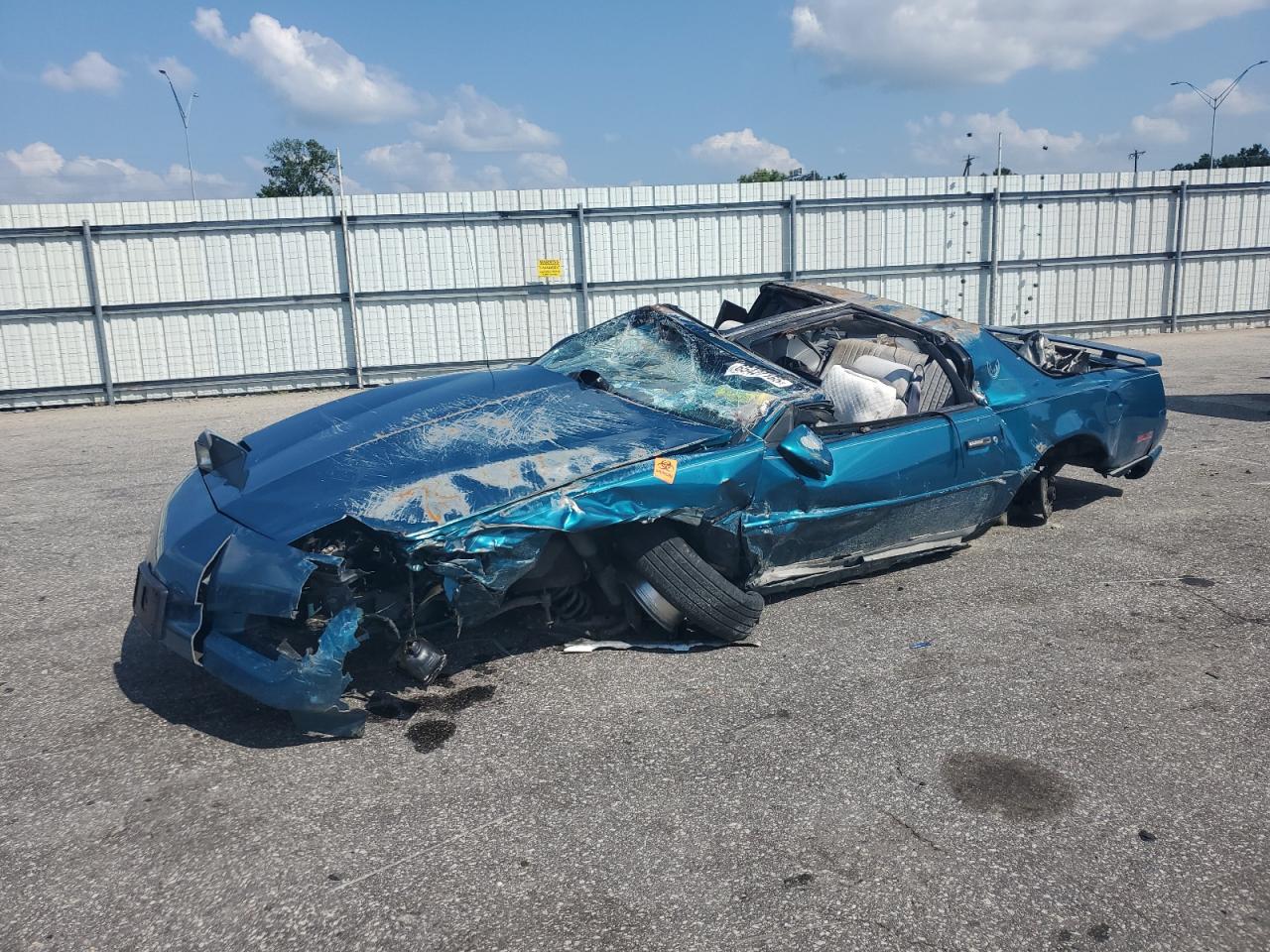 1992 Pontiac Firebird, VIN 1G2FS23E1NL223634 — Rollover