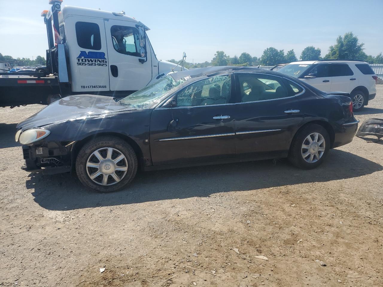 2008 Buick Allure CX, VIN 2G4WF582681194685 — Днище