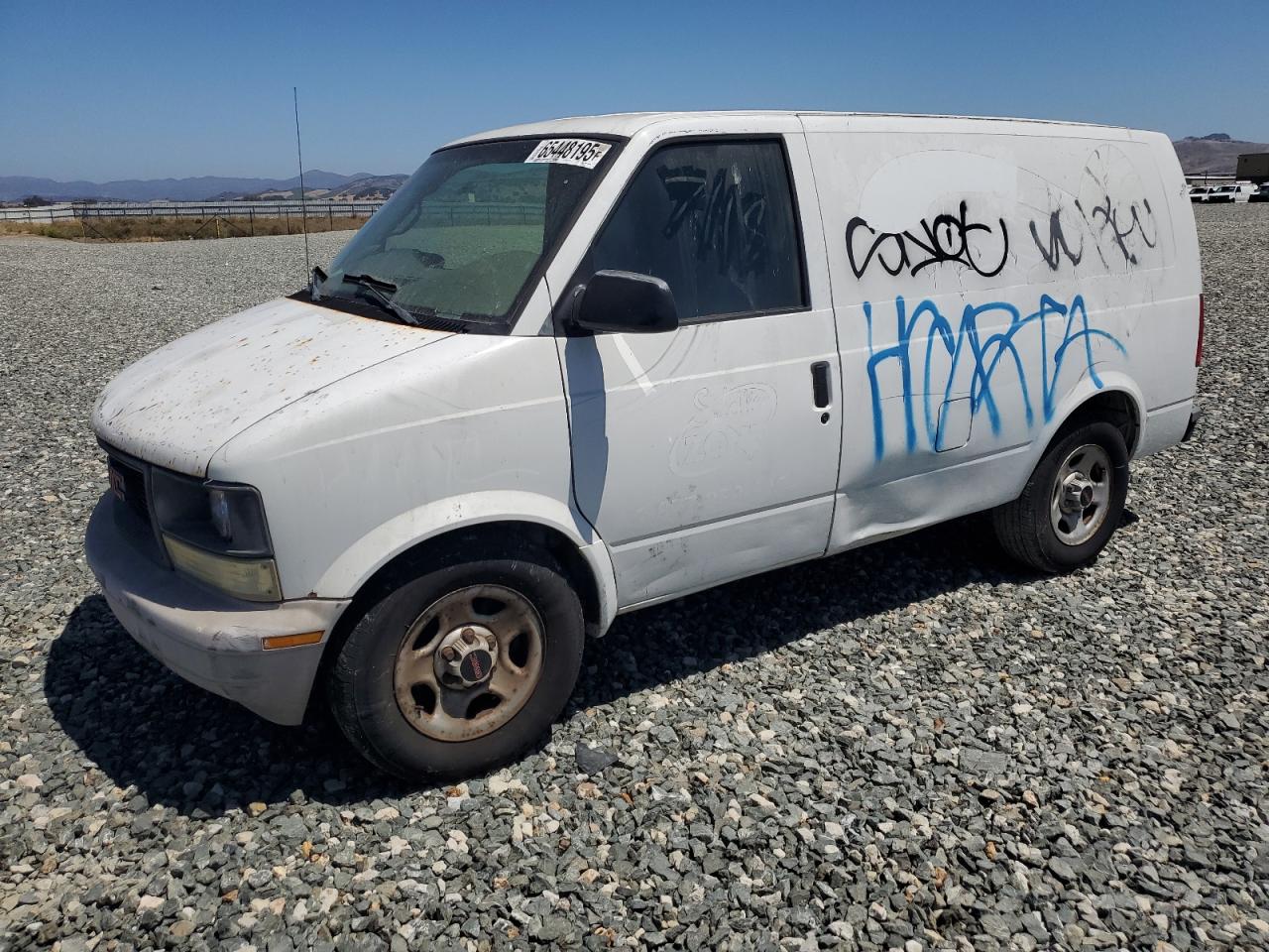 2003 GMC Safari Cargo, VIN 1GTDM19X03B504973 — Vandalism