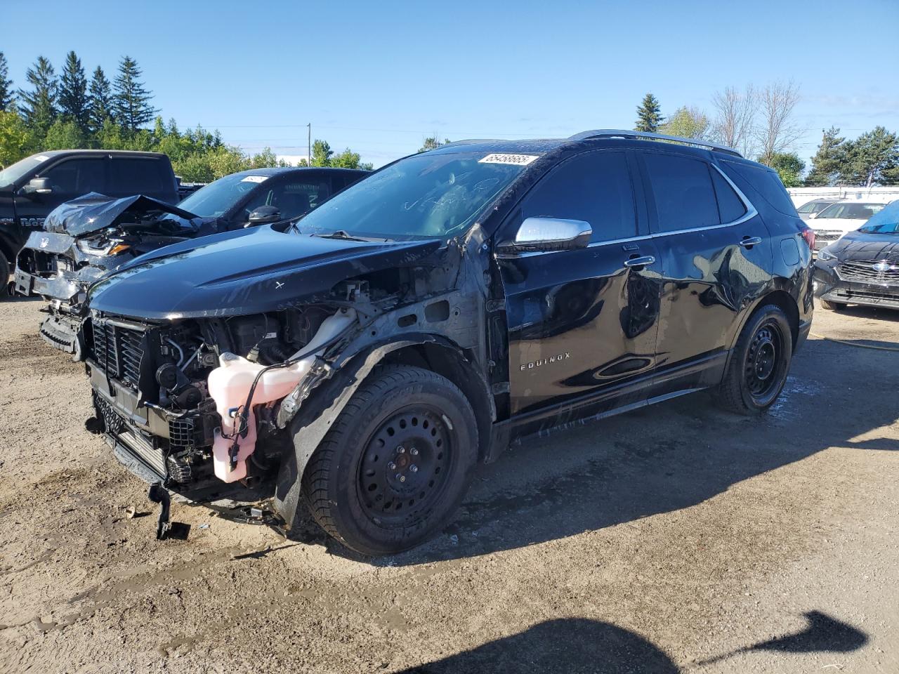 2018 Chevrolet Equinox Premier, VIN 2GNAXVEV2J6128032 — Front end