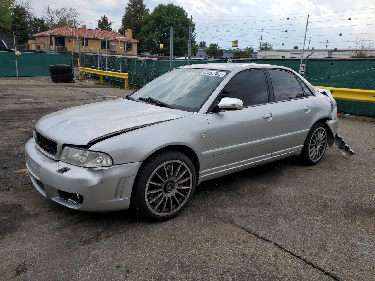 2000 Audi S4, VIN WAUDD68D4YA080373 — Rear end