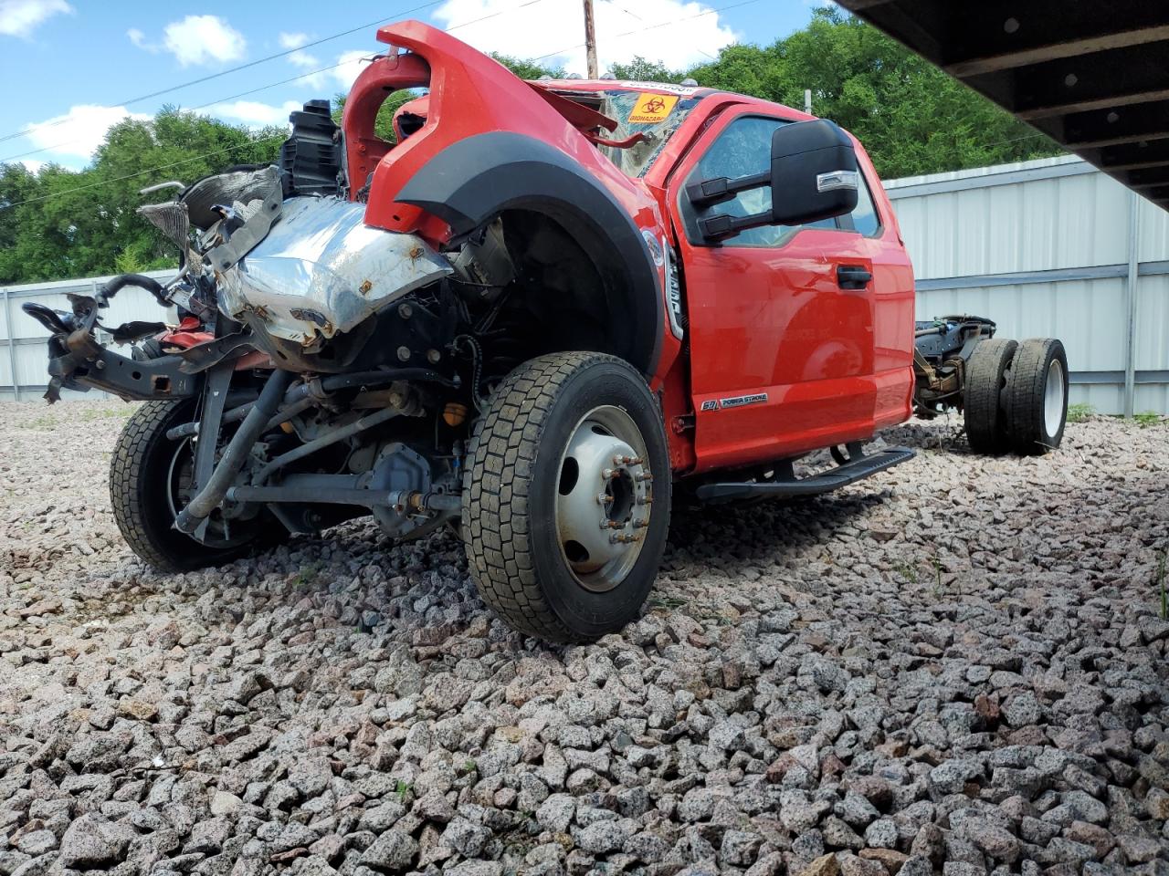 2022 Ford F-550, VIN 1FD0X5HT3NED57332 — Front end