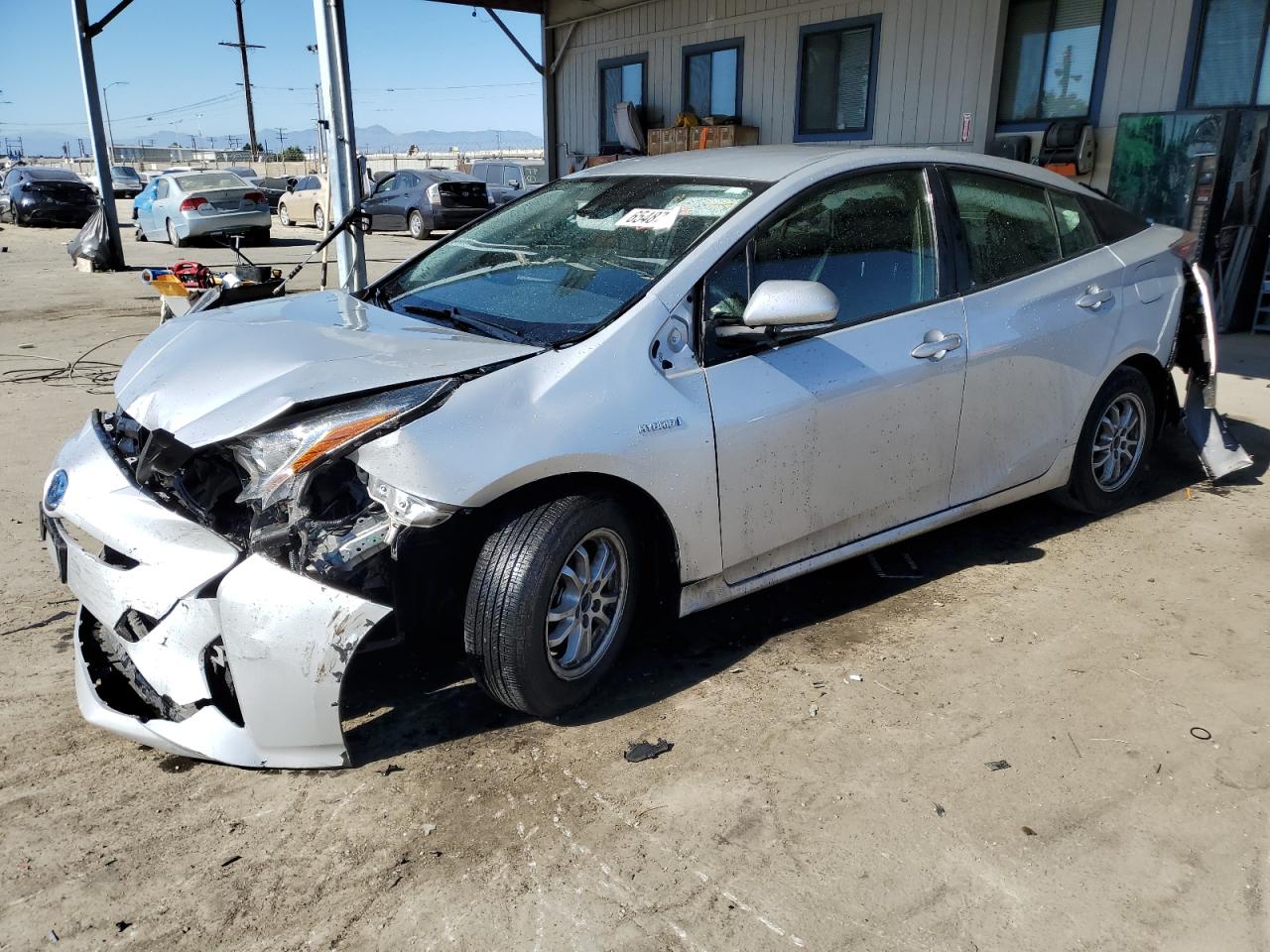 2017 Toyota Prius Two, VIN JTDKBRFU4H3032154 — Front end