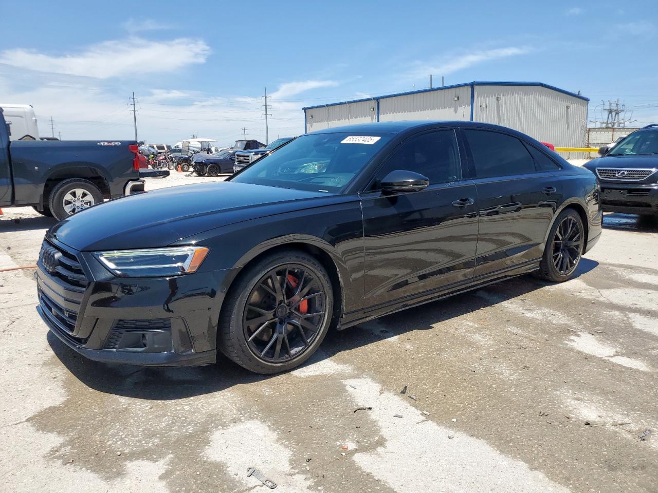 2020 Audi A8, VIN WAU8DAF87LN014623 — Front end