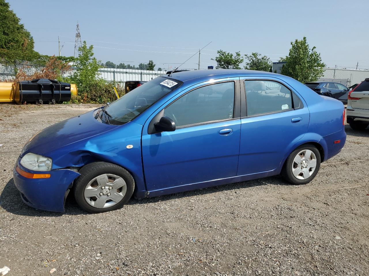 2005 Pontiac Wave, VIN KL2TW52625B347158 — Днище