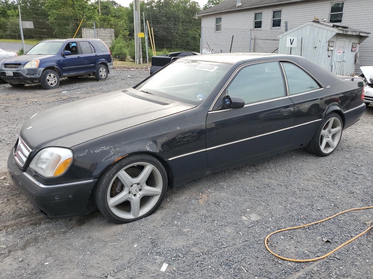 1999 Mercedes-Benz CL, VIN WDBGA76G7XA413240 — Undercarriage