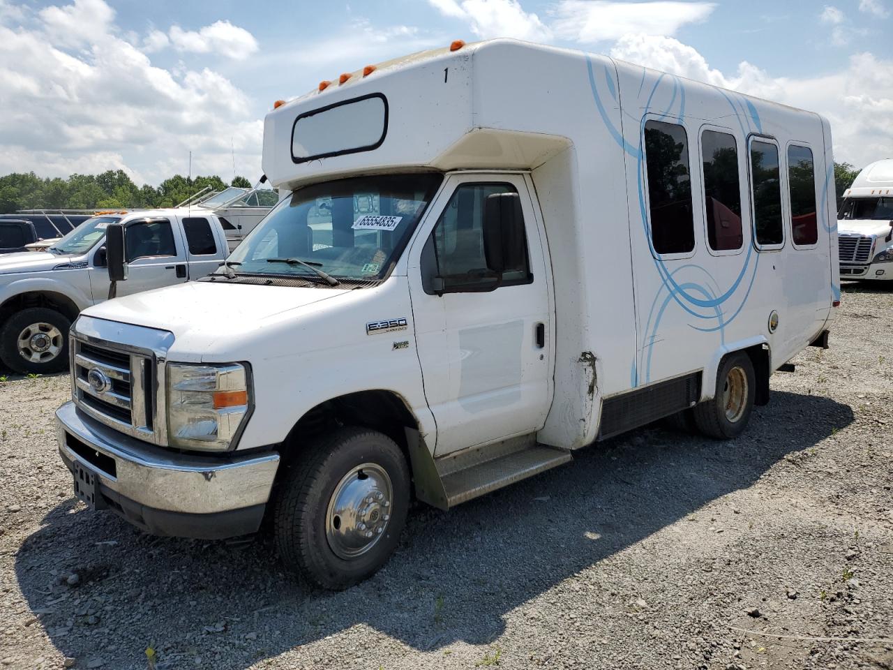 2013 Ford Econoline Commercial, VIN 1FDEE3FL0DDB22815 — Stripped