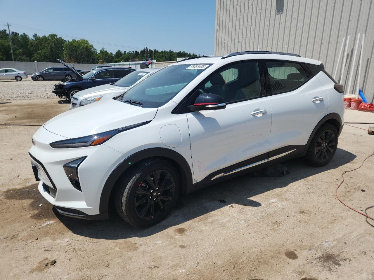 2023 Chevrolet Bolt EUV Premier, VIN 1G1FZ6S03P4181574 — Undercarriage