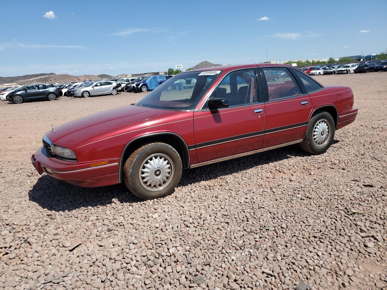 1993 Buick Regal Custom, VIN 2G4WB54L6P1491125 — Механическое