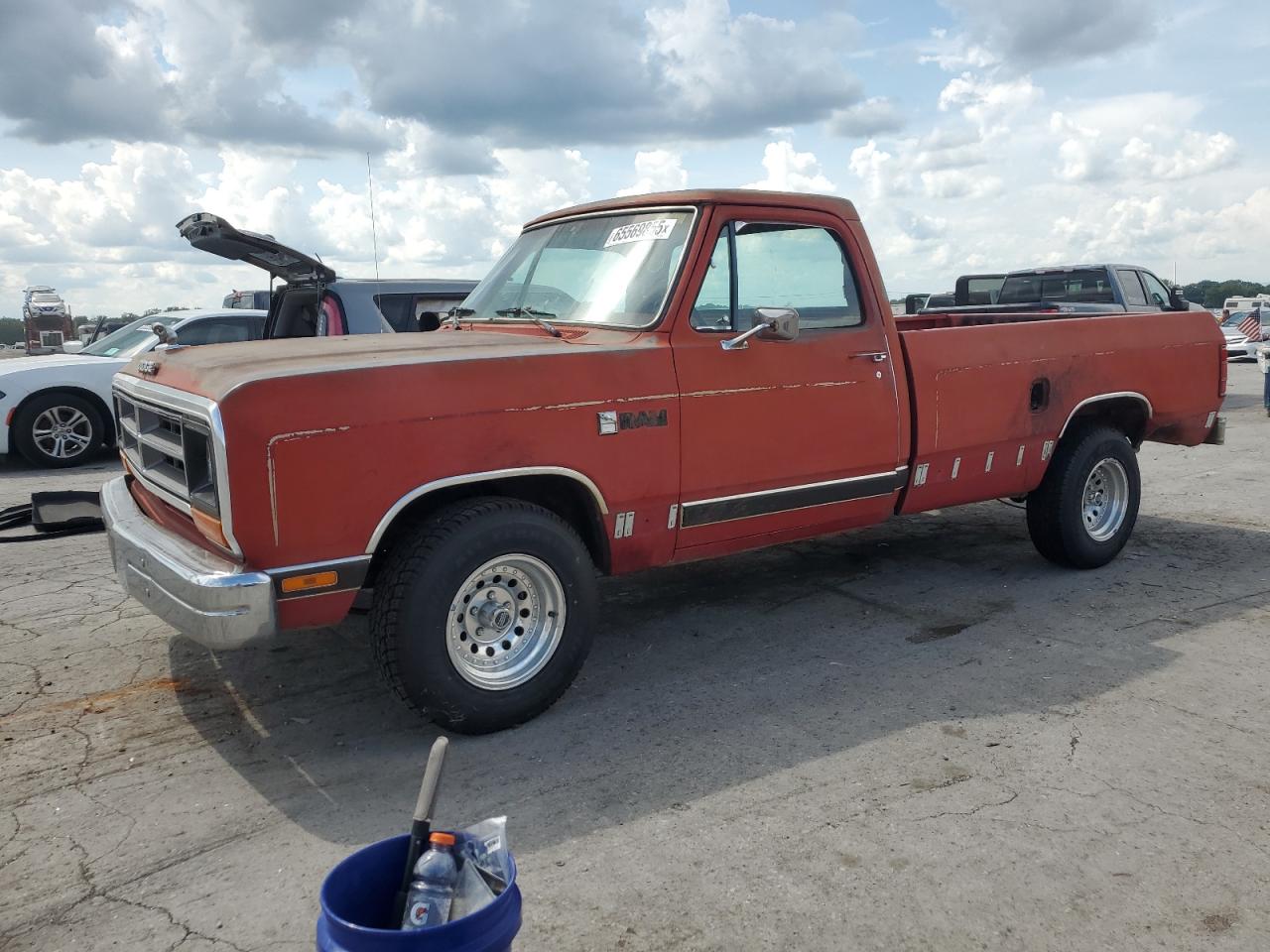 1986 Dodge D Series, VIN 1B7FD04T4GS014680 — Normal wear