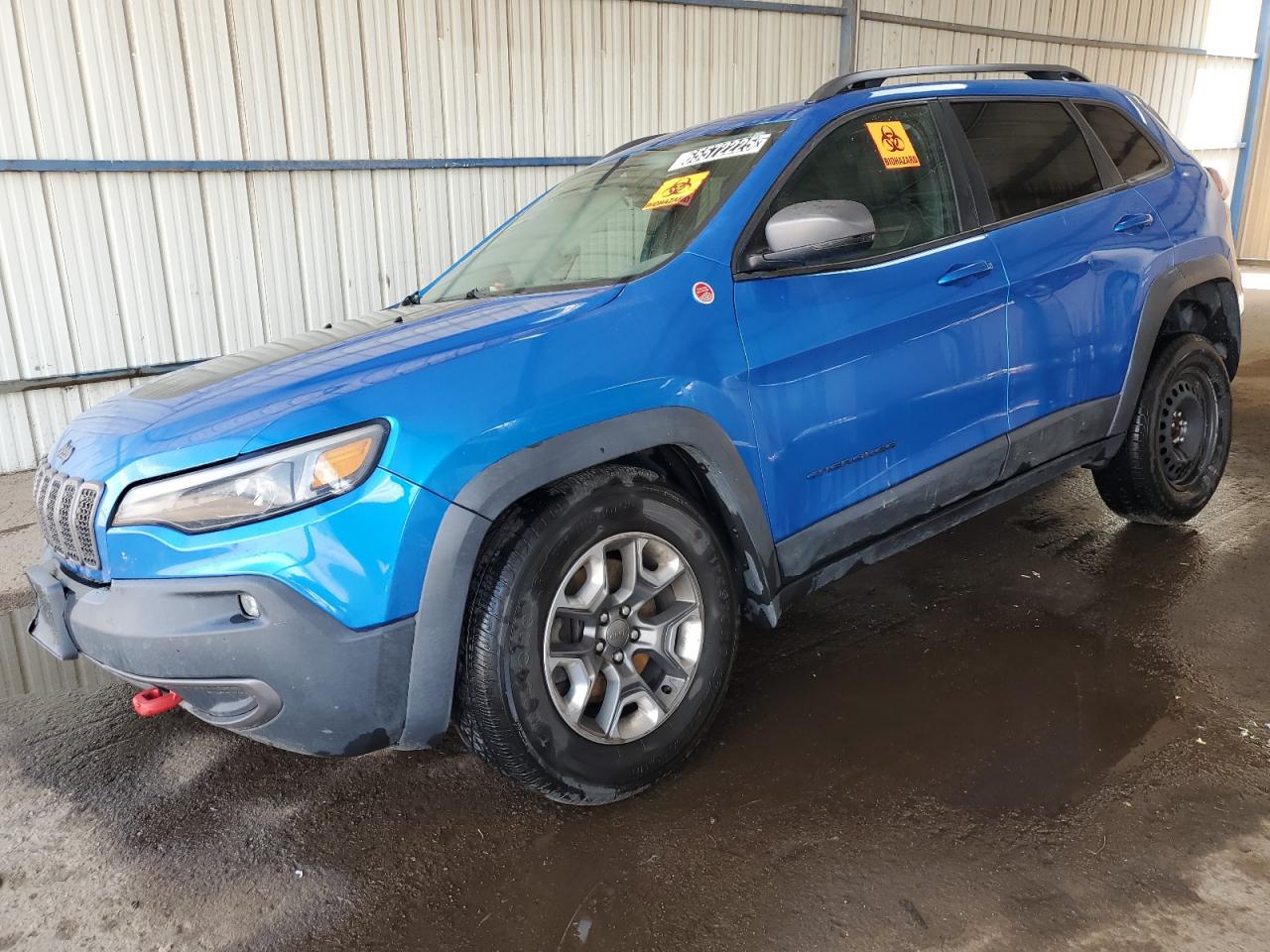 2019 Jeep Cherokee Trailhawk, VIN 1C4PJMBN7KD310217 — Biohazard / chemical