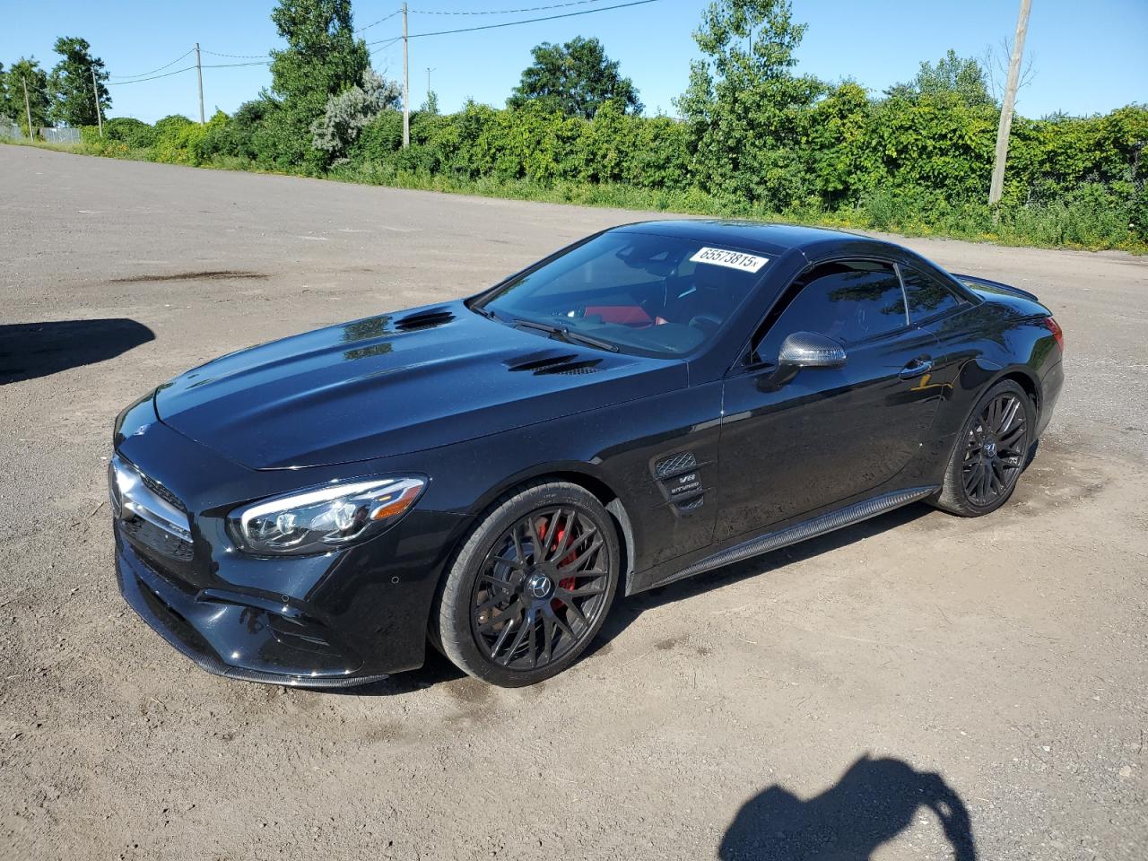 2017 Mercedes-Benz SL 63 AMG, VIN WDDJK7EA8HF045470 — Minor dents and scratches