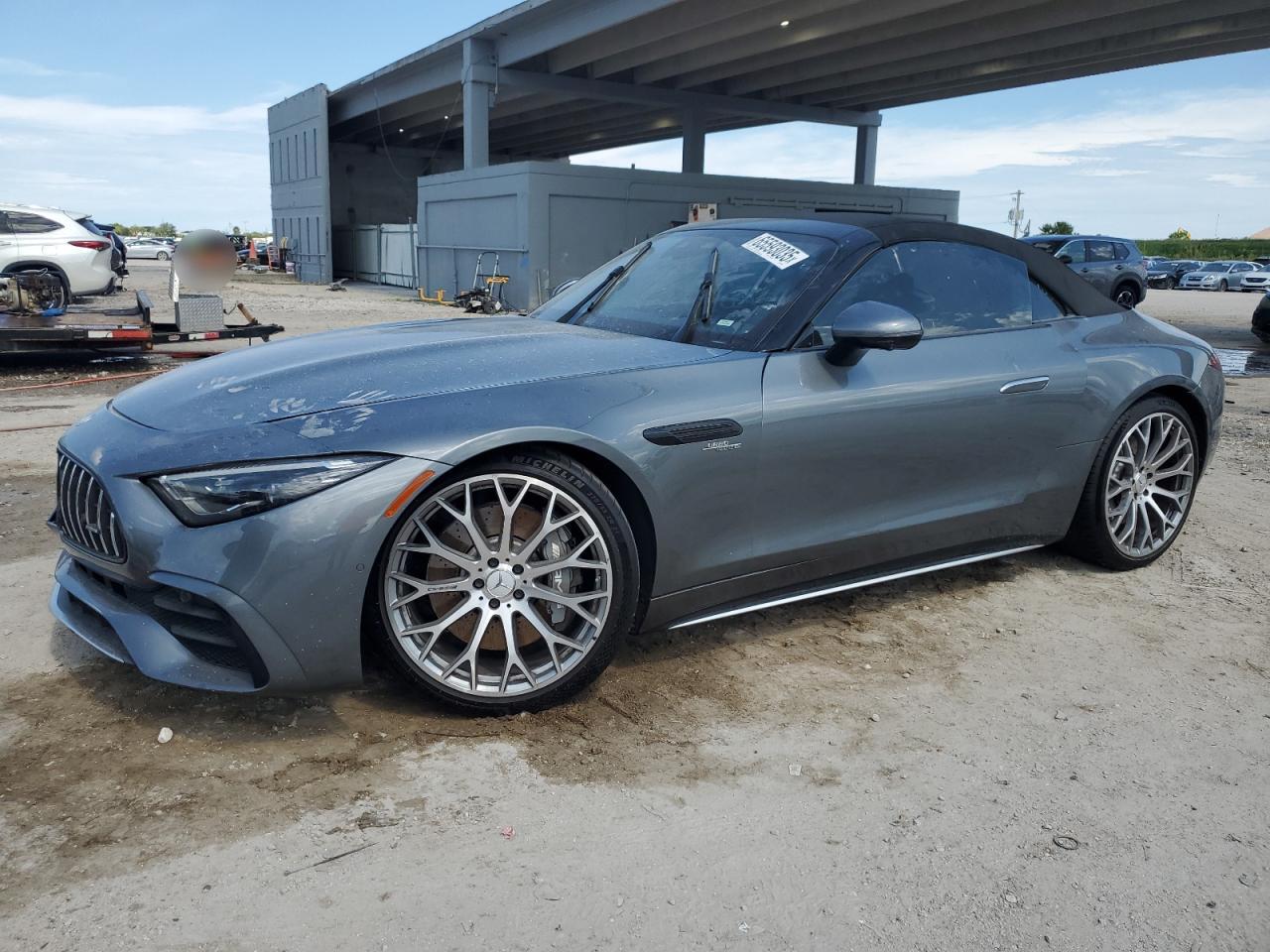 2024 Mercedes-Benz SL 43 AMG, VIN W1KVK5AB4RF022466 — Front end