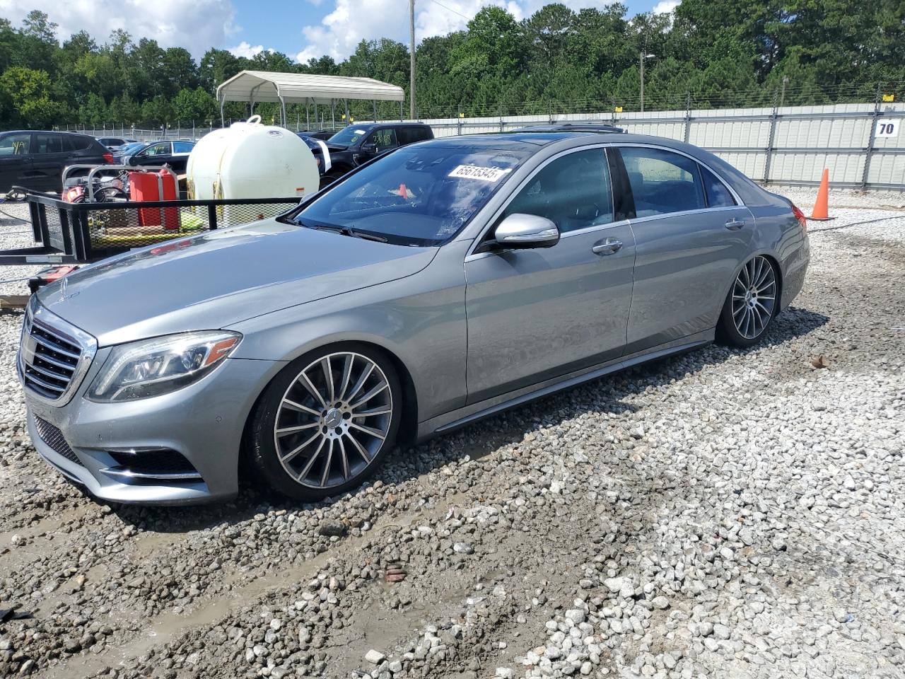 2015 Mercedes-Benz S 550, VIN WDDUG8CB8FA070007 — Normal wear