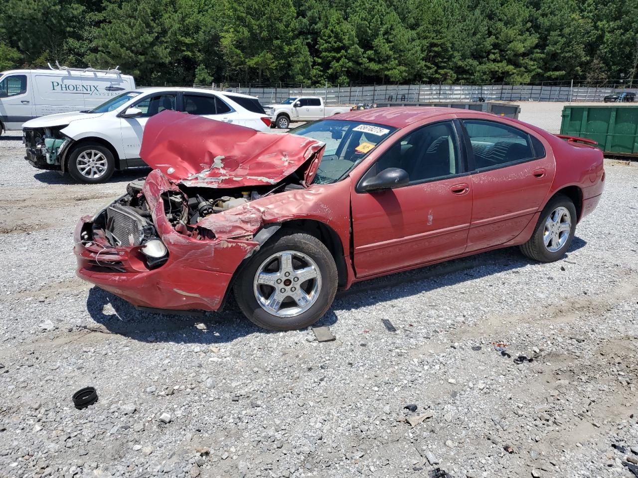 2003 Dodge Intrepid ES, VIN 2B3HD56G03H510522 — Перед