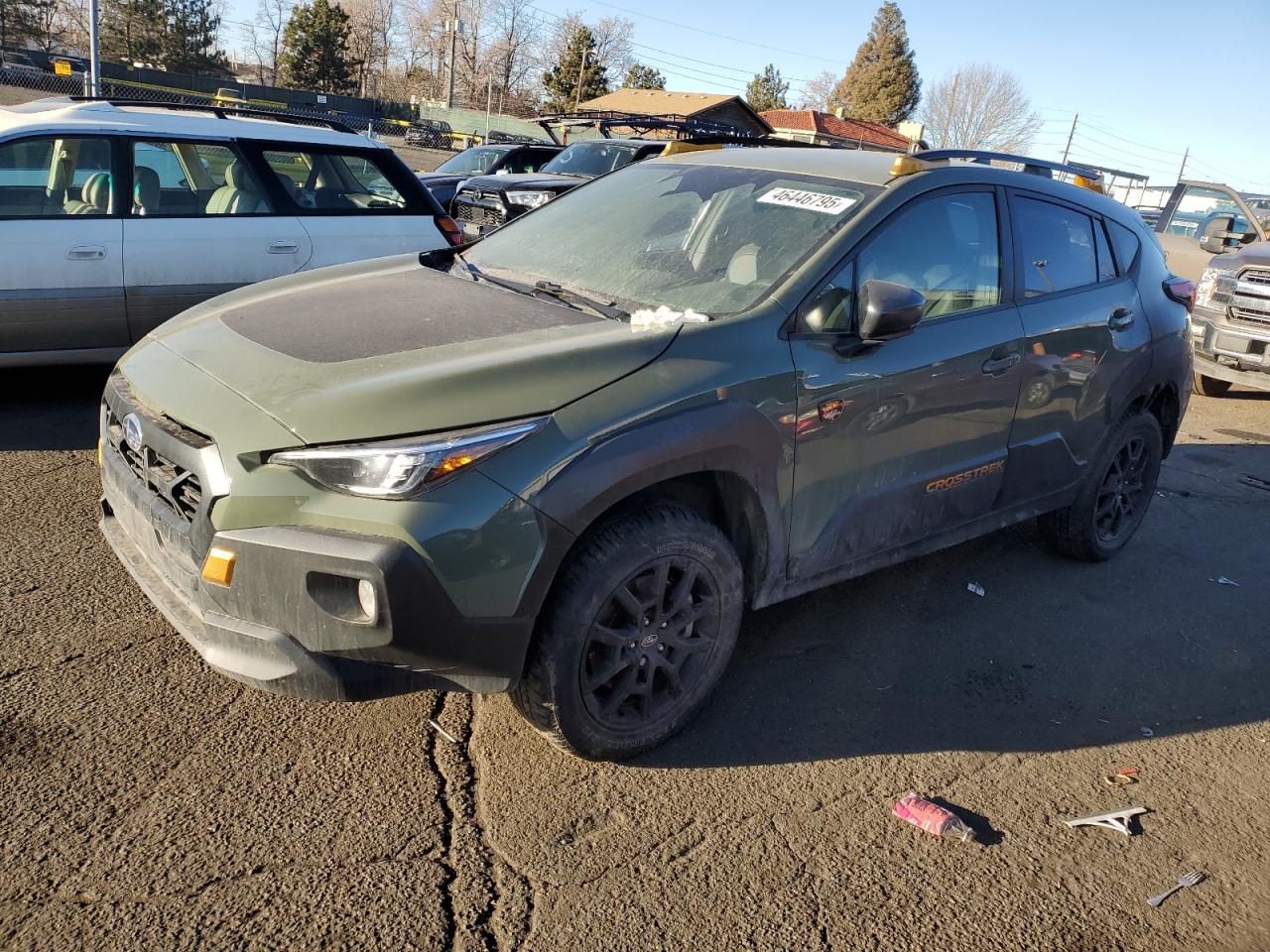 2024 Subaru Crosstrek Wilderness, VIN 4S4GUHT63R3754339 — Interior fire