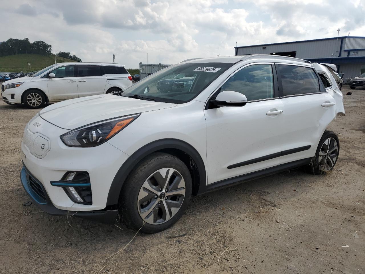2022 Kia Niro S, VIN KNDCC3LG2N5142911 — Rear end