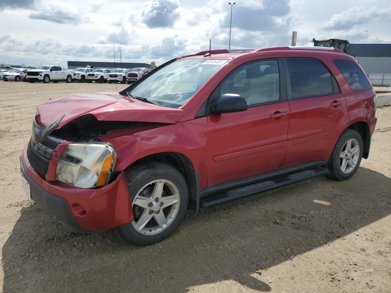 2005 Chevrolet Equinox LT, VIN 2CNDL73F956085853 — Front end