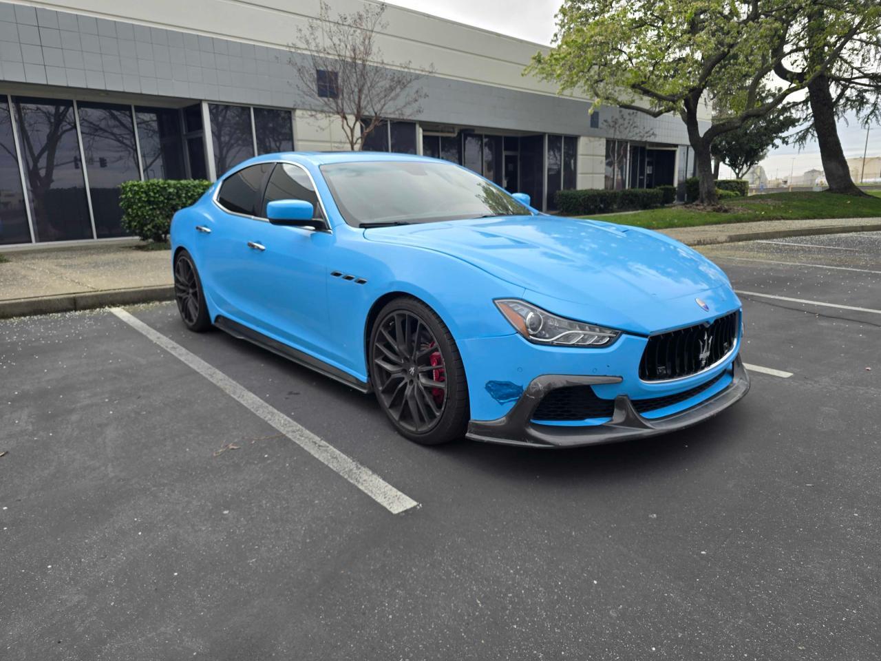 2014 Maserati Ghibli S Q4, VIN ZAM57RTA7E1089301 — Prior damage history