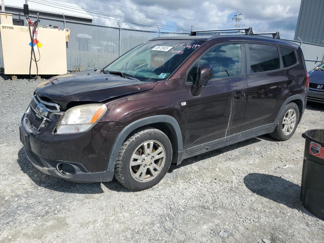 2013 Chevrolet Orlando, VIN KL77P2ET6DK039322 — Front end