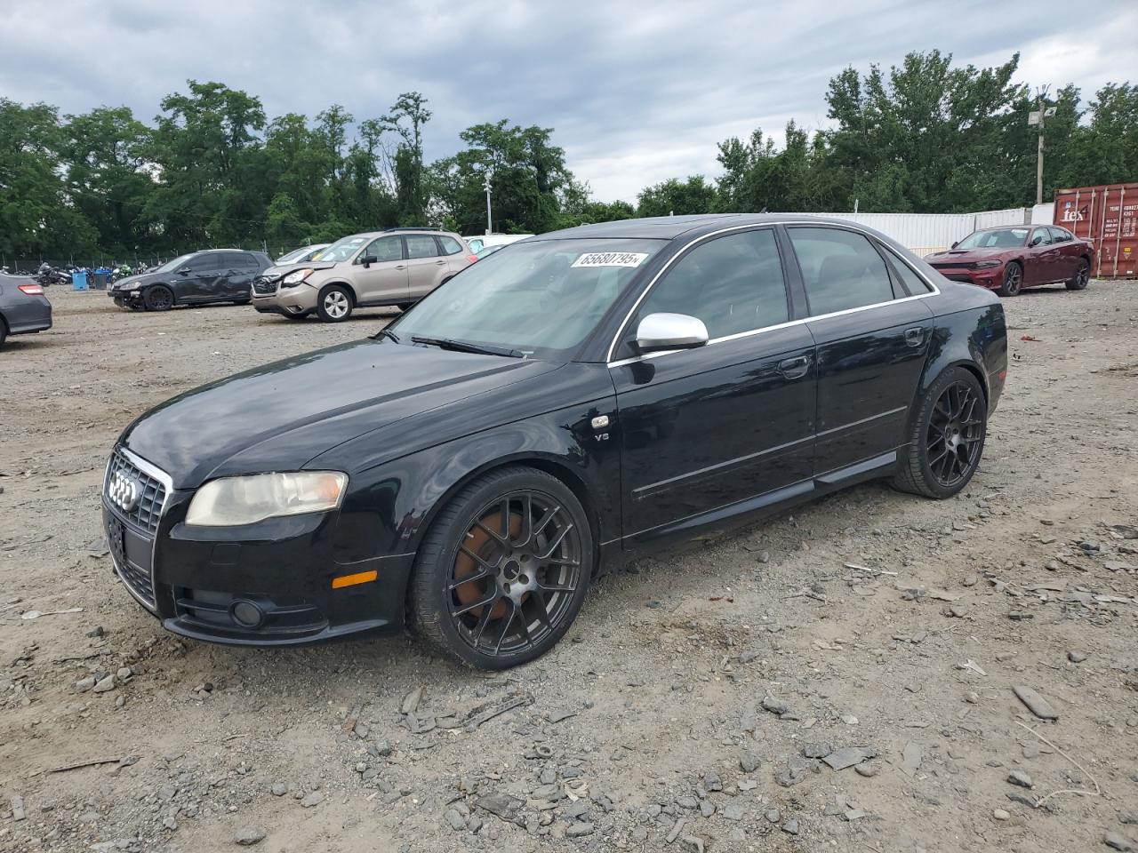 2008 Audi S4, VIN WAUGL78E98A098981 — Бок