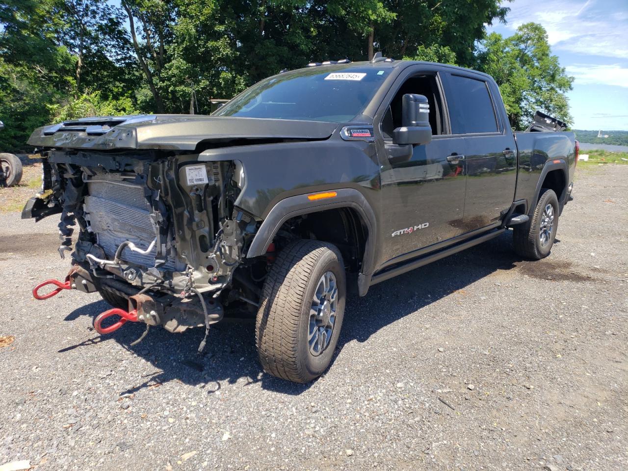 2023 GMC Sierra 3500HD AT4, VIN 1GT49VEY3PF127108 — Front end